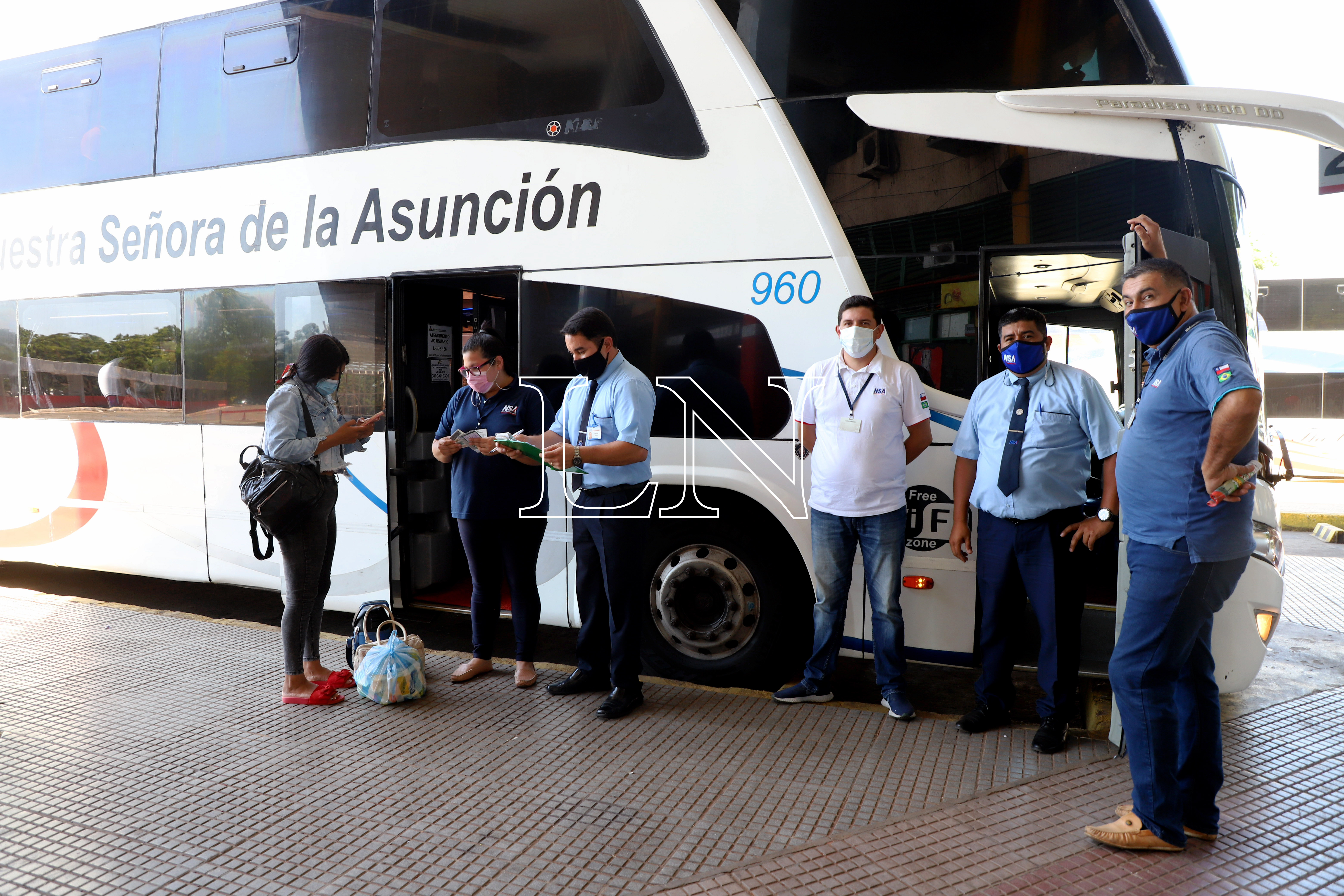 La Naci n Terminal de mnibus vuelve a operar con normalidad