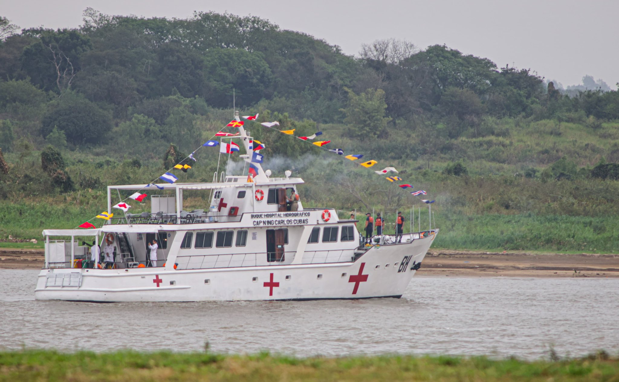 El yate presidencial convertido en buque hospital: la historia detrás de la embarcación.