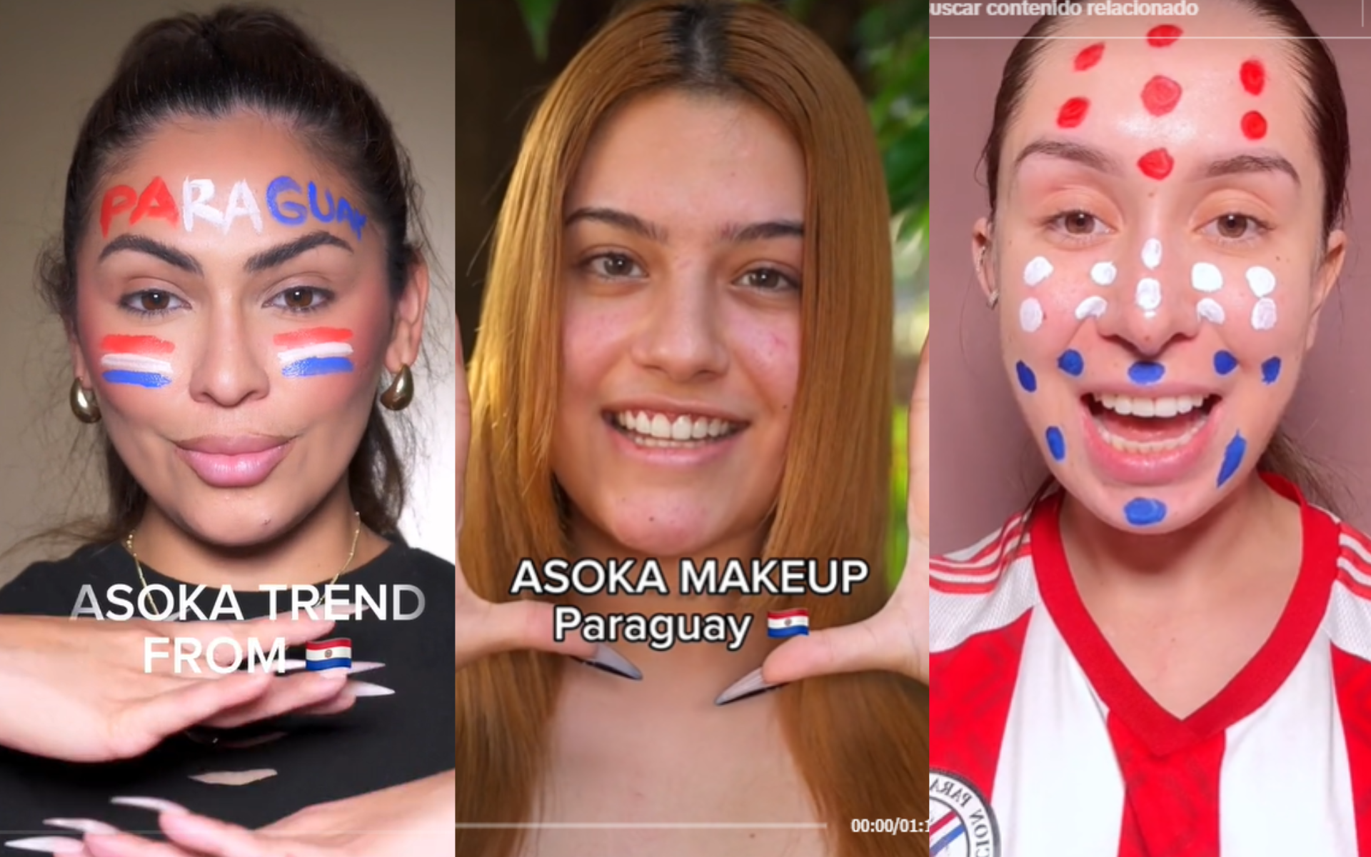 La Nación / La sensación del “Asoka Makeup”: TikTok Paraguay se suma al  fenómeno
