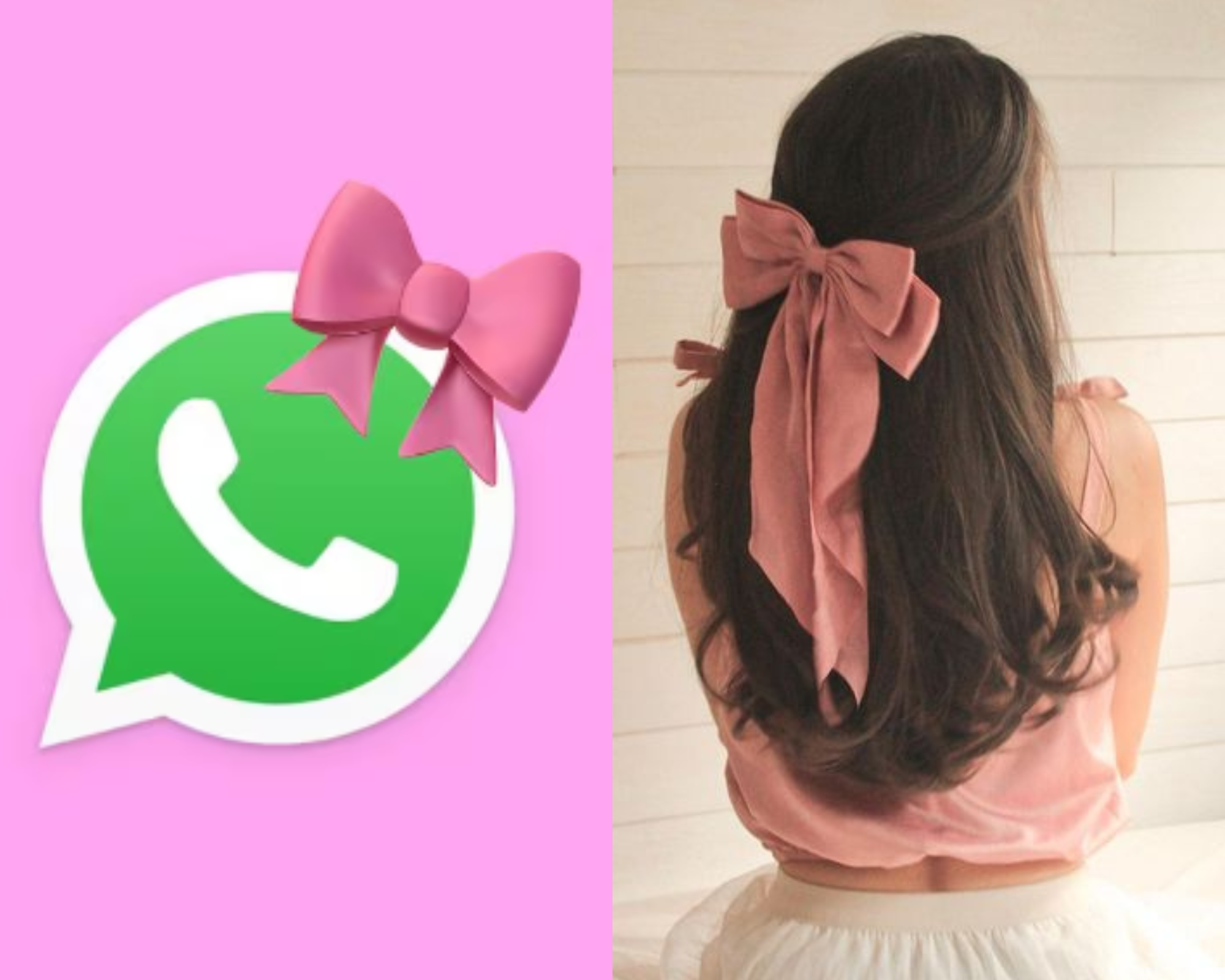 La Nación / Actualiza el icono de WhatsApp al estilo coquette