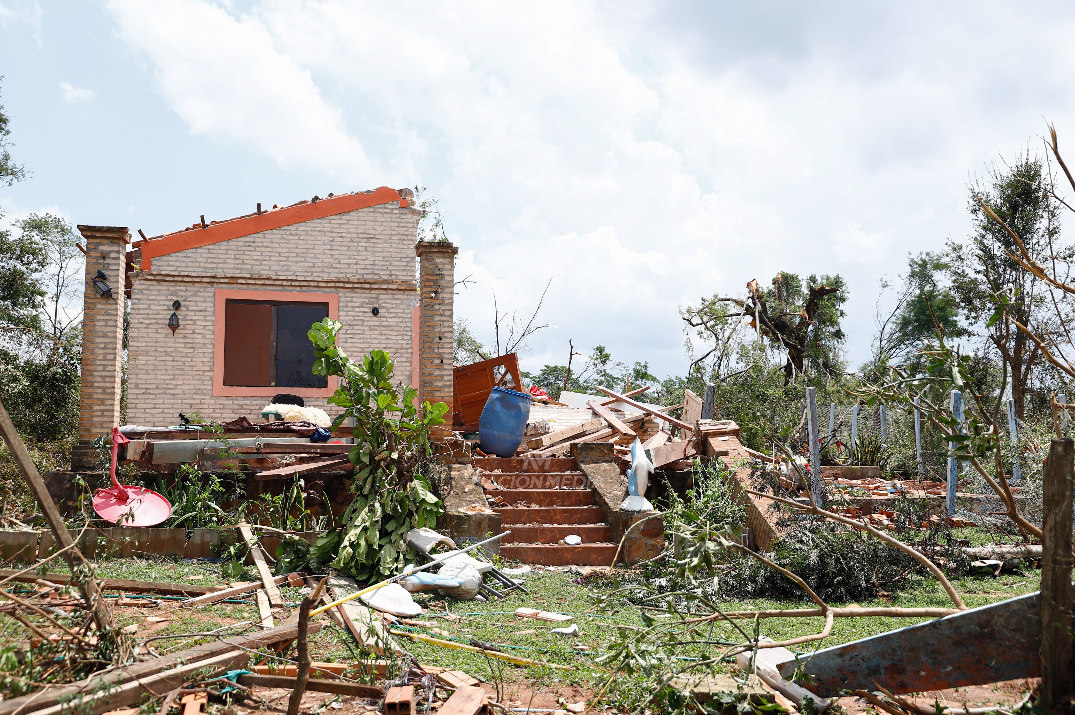 Cuatro compañías de Mbocayaty del Yhaguy son las más afectadas por temporal