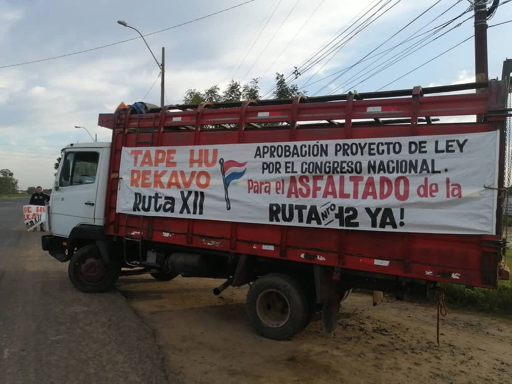 La Naci n Pobladores del Bajo Chaco exigen asfaltar tramo de la