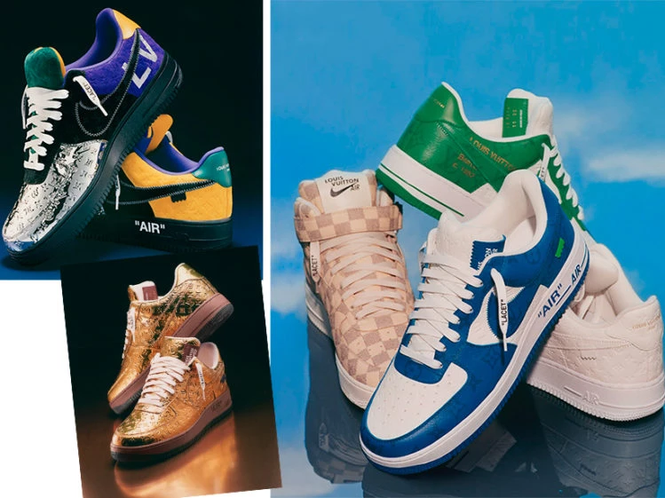 La Nación / Una colección cápsula de las “Air Force 1” con Louis Vuitton  por Virgil Abloh