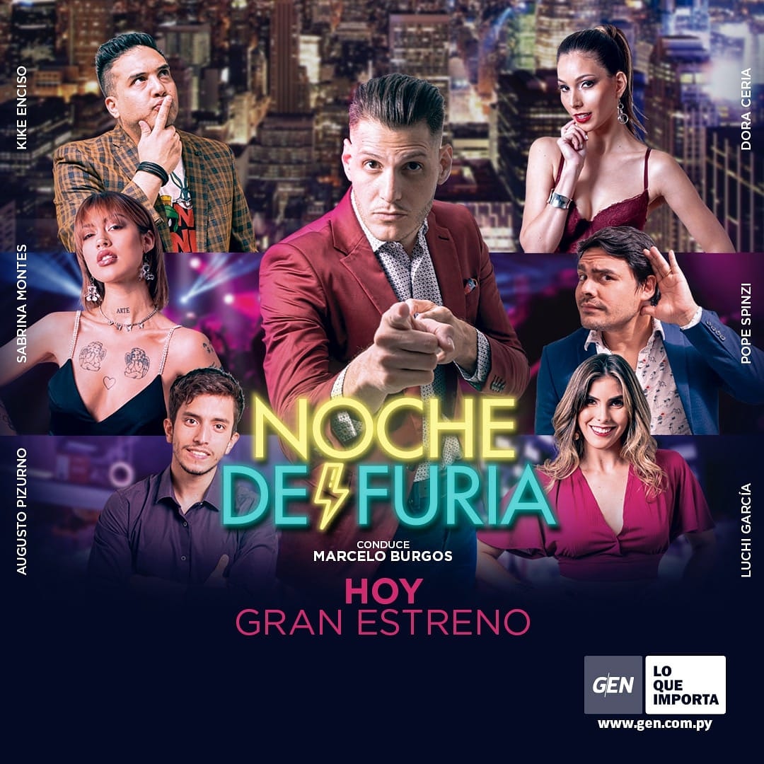 La Nación / GEN estrena hoy “Noche de furia”, con la conducción de Marcelo  Burgos