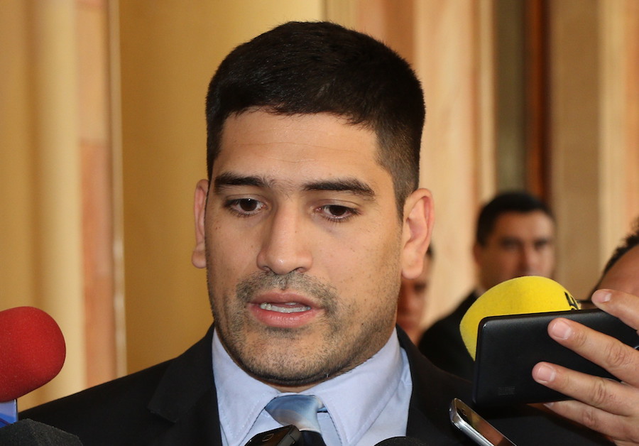 Mauricio Espínola, secretario privado del presidente. Foto: Archivo.