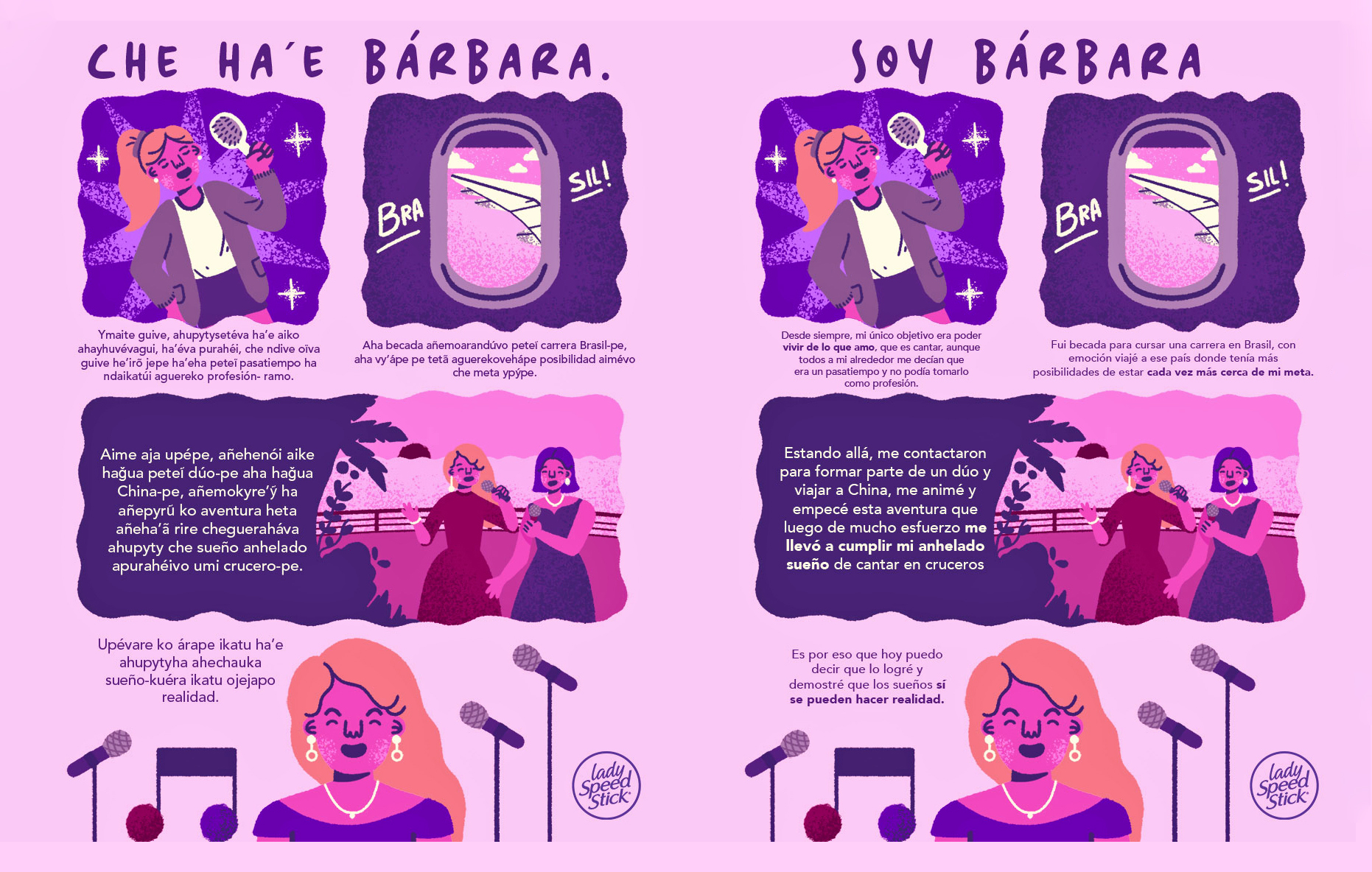 La Nación / Conocé las historias de las 8 mujeres “Bárbara” de Lady Speed  Stick