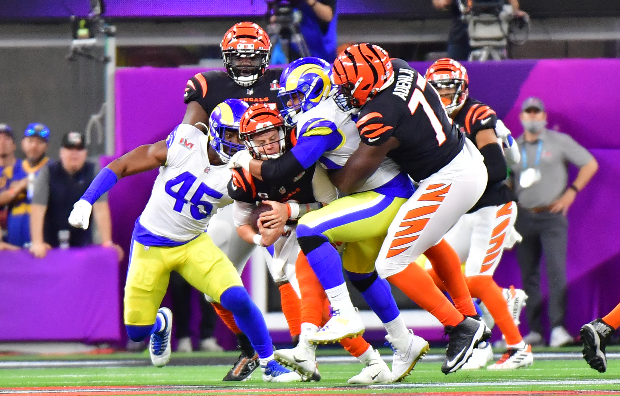 Super Bowl  Rams vs. Bengals: más igualdad imposible