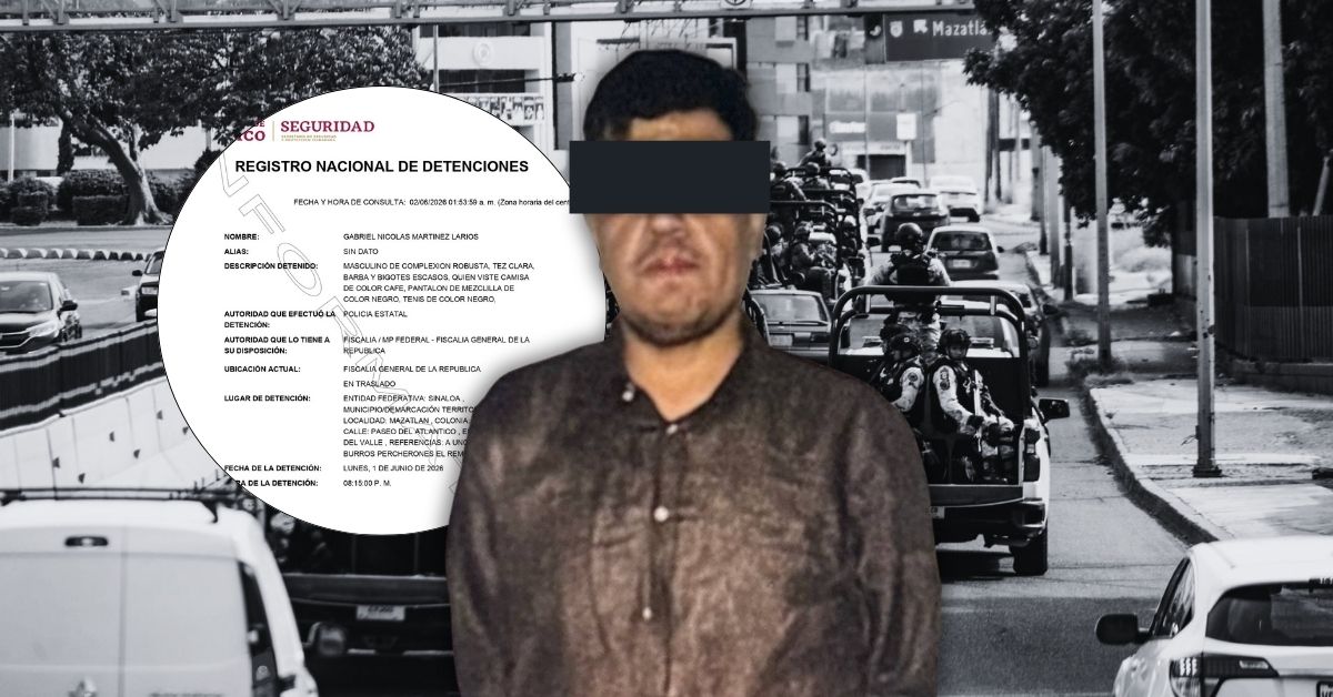Detienen en Mazatlán a 'El Gabito', presunto operador de Los Chapitos - La  Razón de México