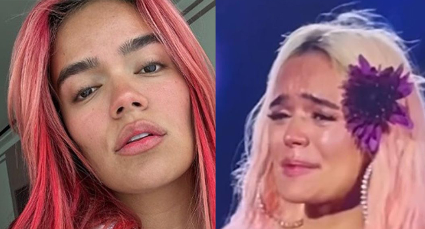 Karol G llora por las fallas de su avión y en su concierto: 'No sé qué pasa  energéticamente' - La Razón de México
