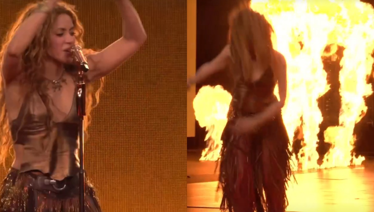 Shakira se cae en pleno concierto en Canadá; esta fue su reacción | VIDEO -  La Razón de México