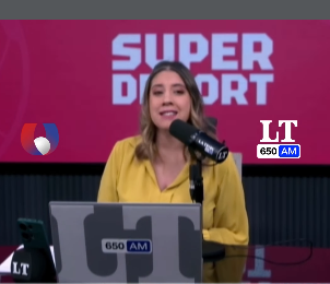 Marly Cáceres contó como se vienen los días en el ámbito informativo deportivo.