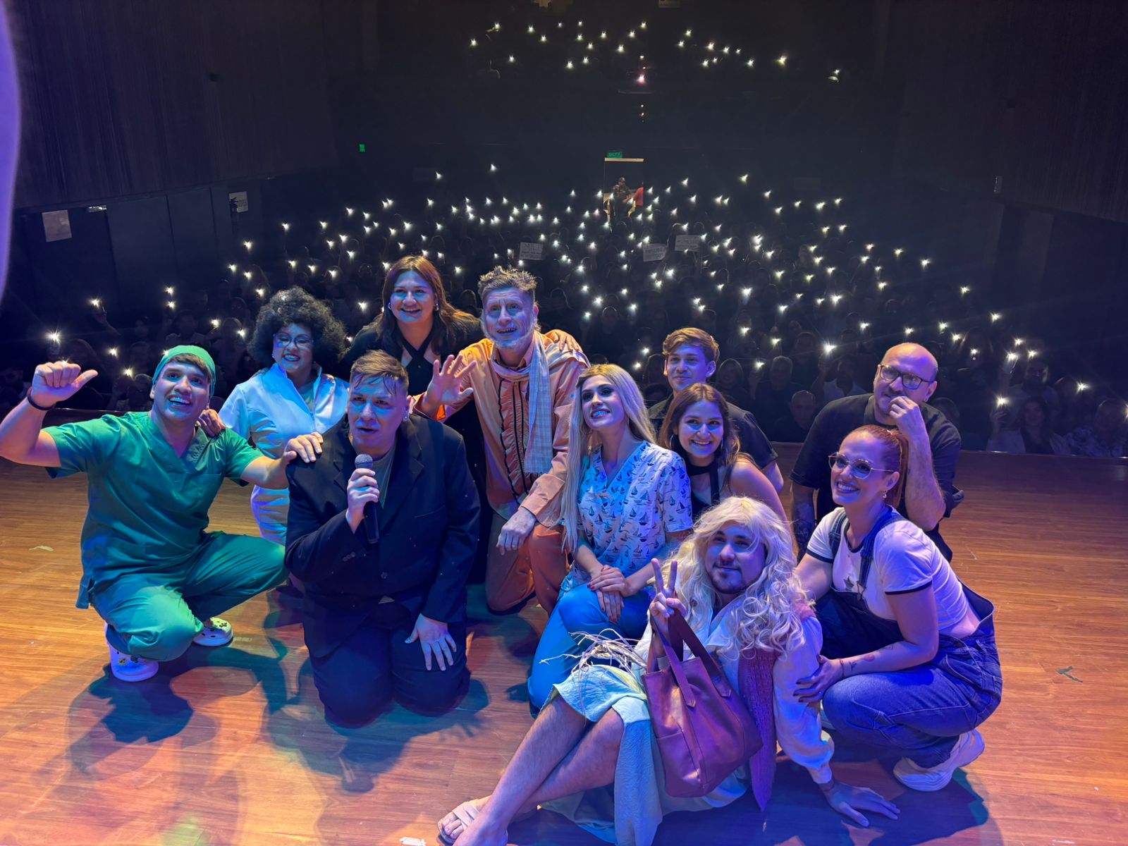 Carcajadas, aplausos y una conexión directa con el público marcaron el gran estreno. Foto: Gentileza