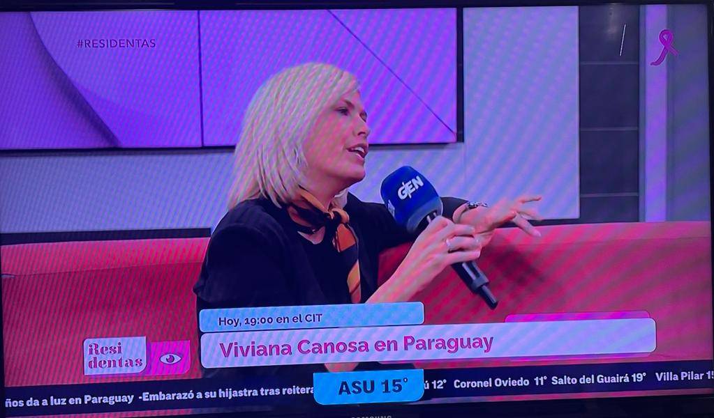 Viviana Canosa estuvo esta tarde en el programa Residentas de GEN/NaciónMedia