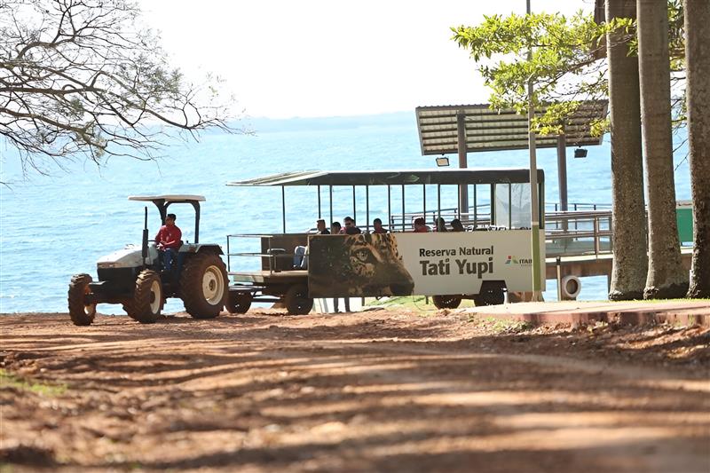 La Reserva Natural Tatí Yupí de Hernandarias estará disponible. Foto: Itaipú