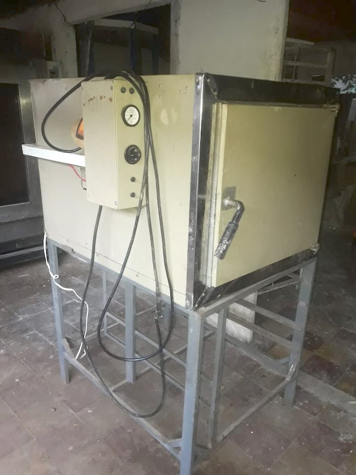 Este es el horno que puso en venta el karai para pagar sus gastos médicos.