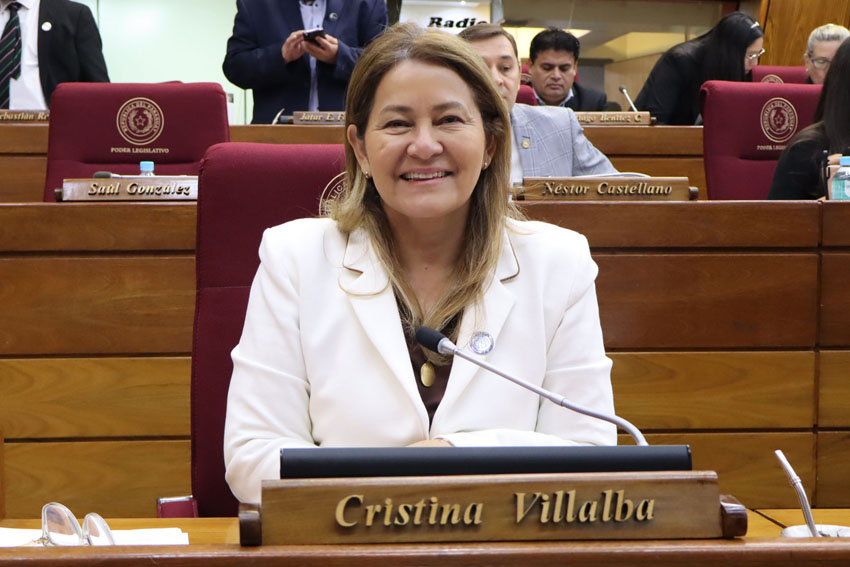 Diputada Cristina Villalba.