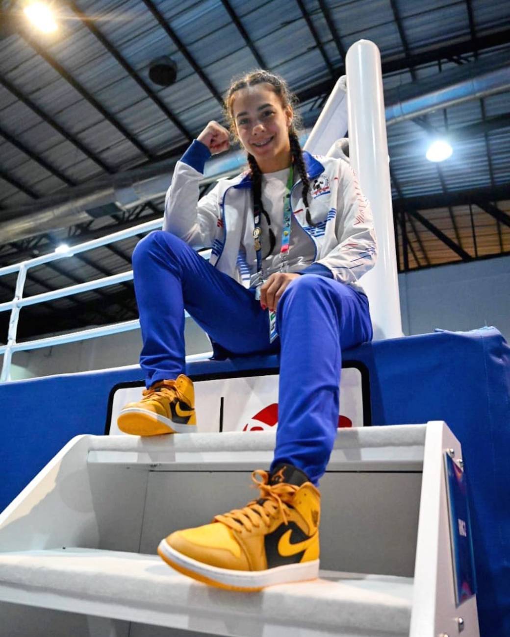 Minerva Montiel en su faceta de boxeadora. (FOTO: @minerva_montiel)