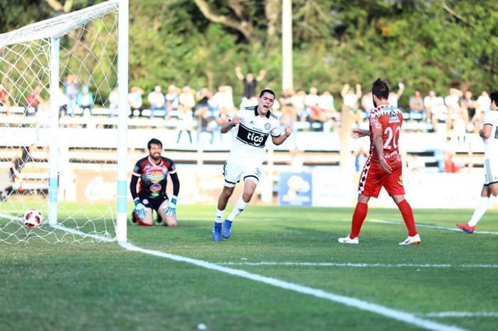 Diego Torres se hizo sentir con su gol en la Copa Paraguay.