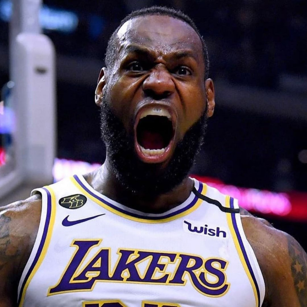 LeBron James, jugador de los Lakers. Crédito: kingjames