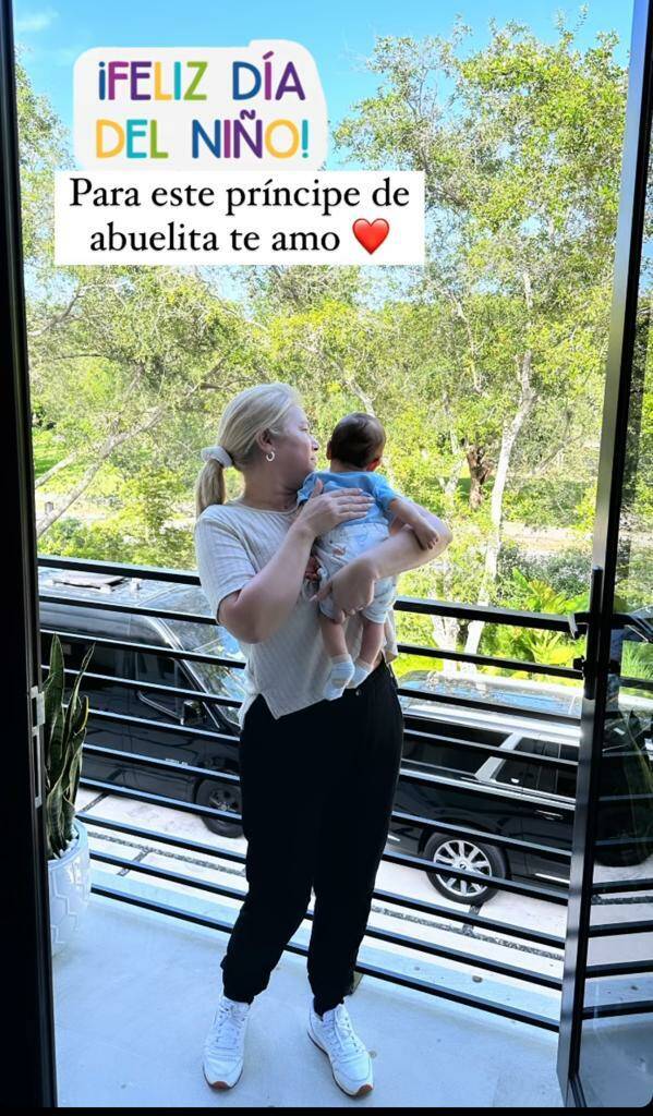 La publicación de doña Ludy que confirma el sexo del bebé de Nadia y Marc.
