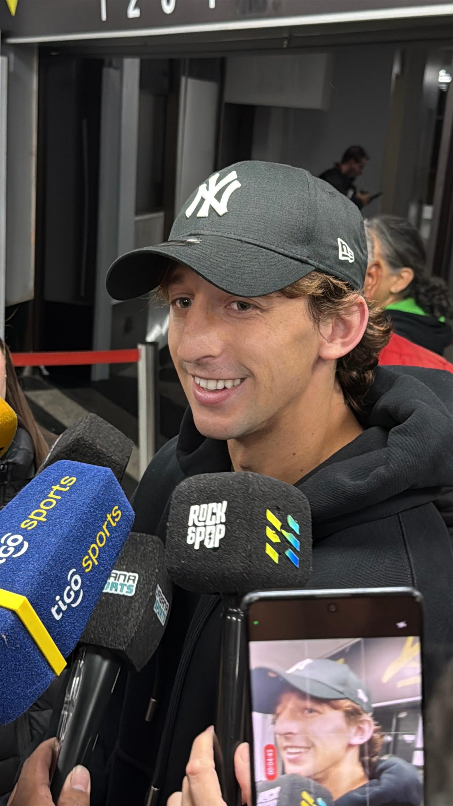 Matías Galarza: "Vamos a ser un rival muy complicado". Foto: Marcelo López