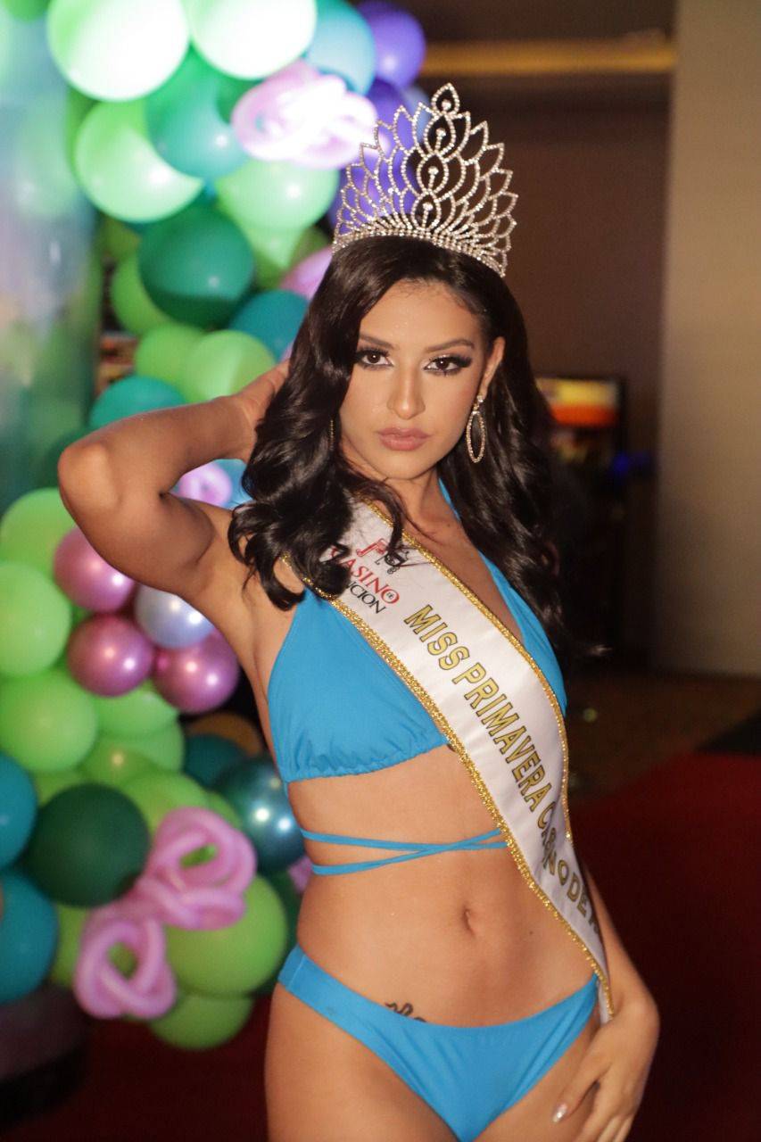 Alelí Villanueva, flamante Miss Primavera. (FOTO: Gentileza)