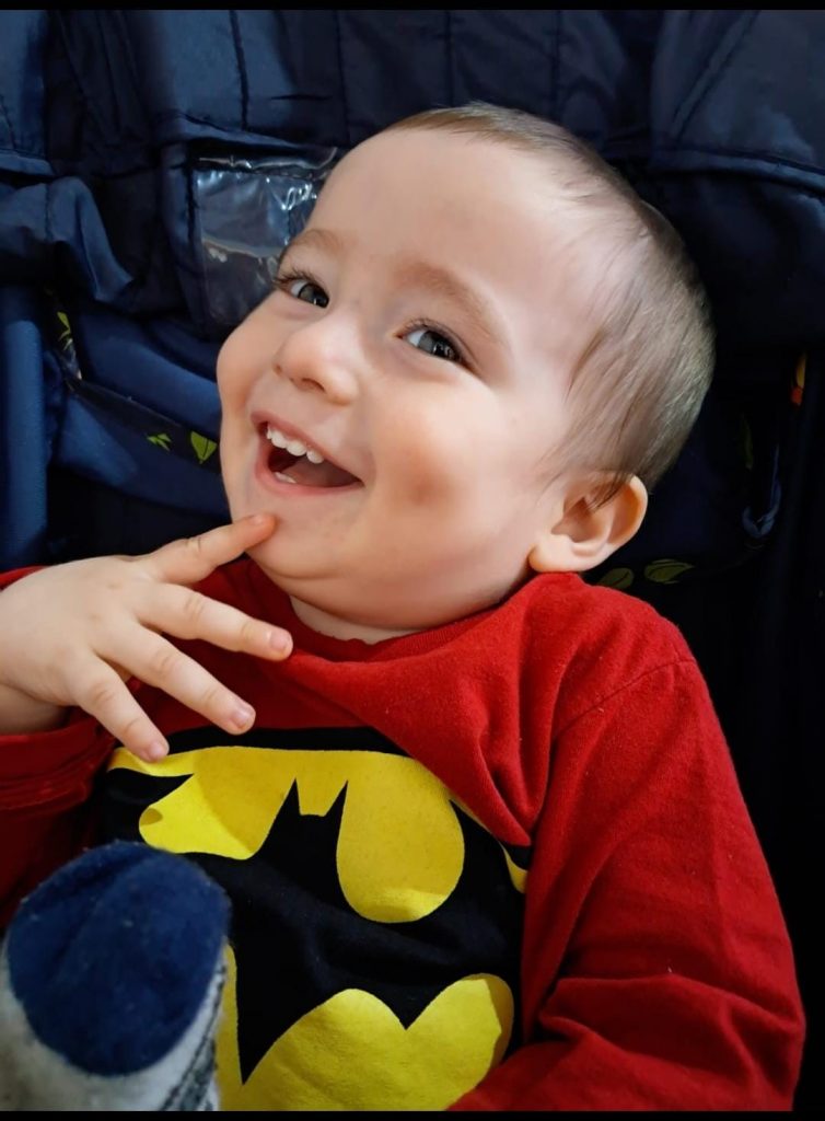 Thiago tiene un año y 5 meses-Foto Gentileza
