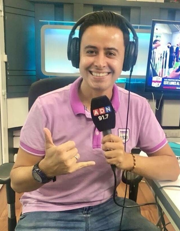 Alberto López, El Trovador del Gol. (Foto: @trovadordelgol)