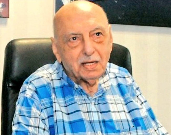 Abraham Zapag falleció a los 88 años.