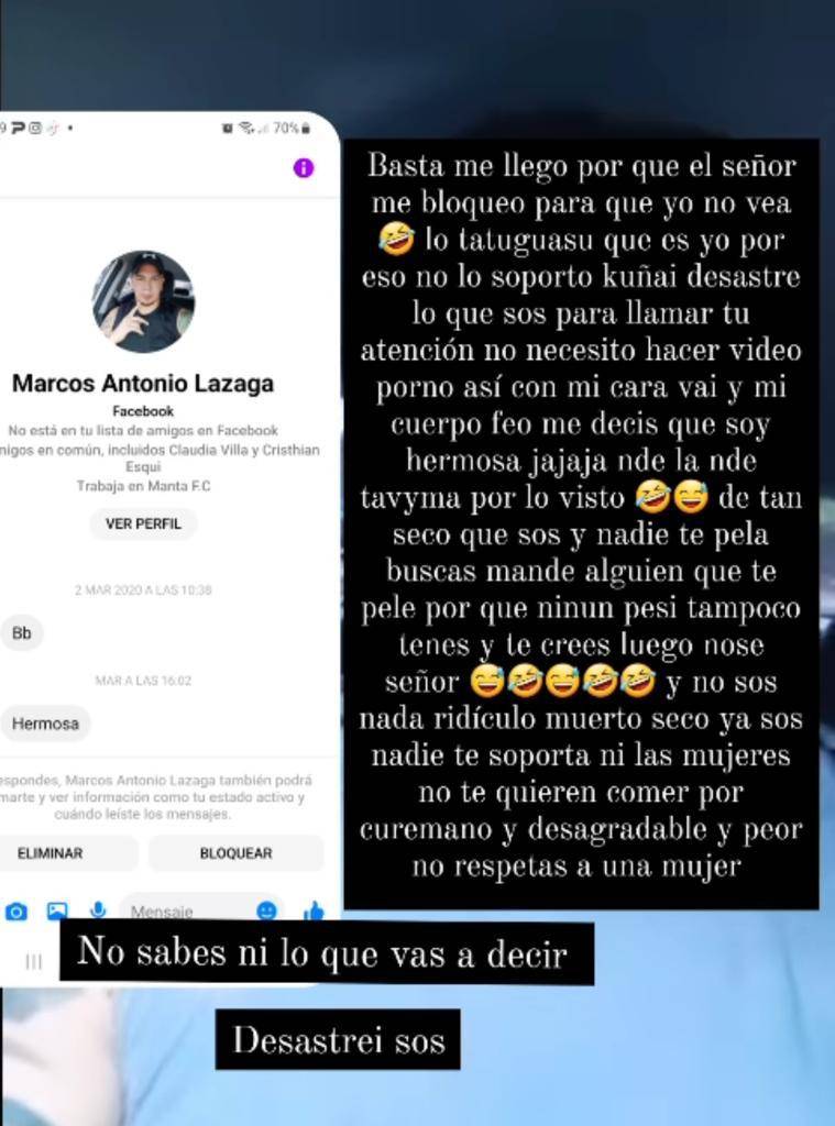 La respuesta de Janet Lagaza.