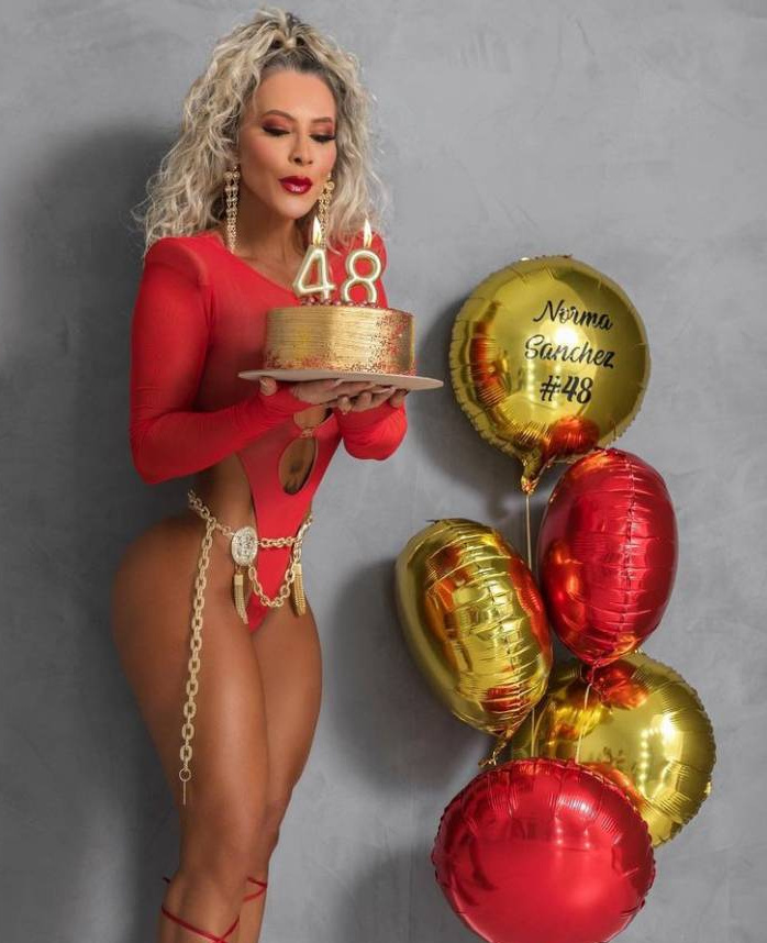 Norma Sánchez, mai de Bruna Salinas, se mostró así de hot en su cumple feliz. (FOTO: @normasannchez)