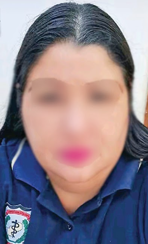 Antonia Carolina, la acusada.