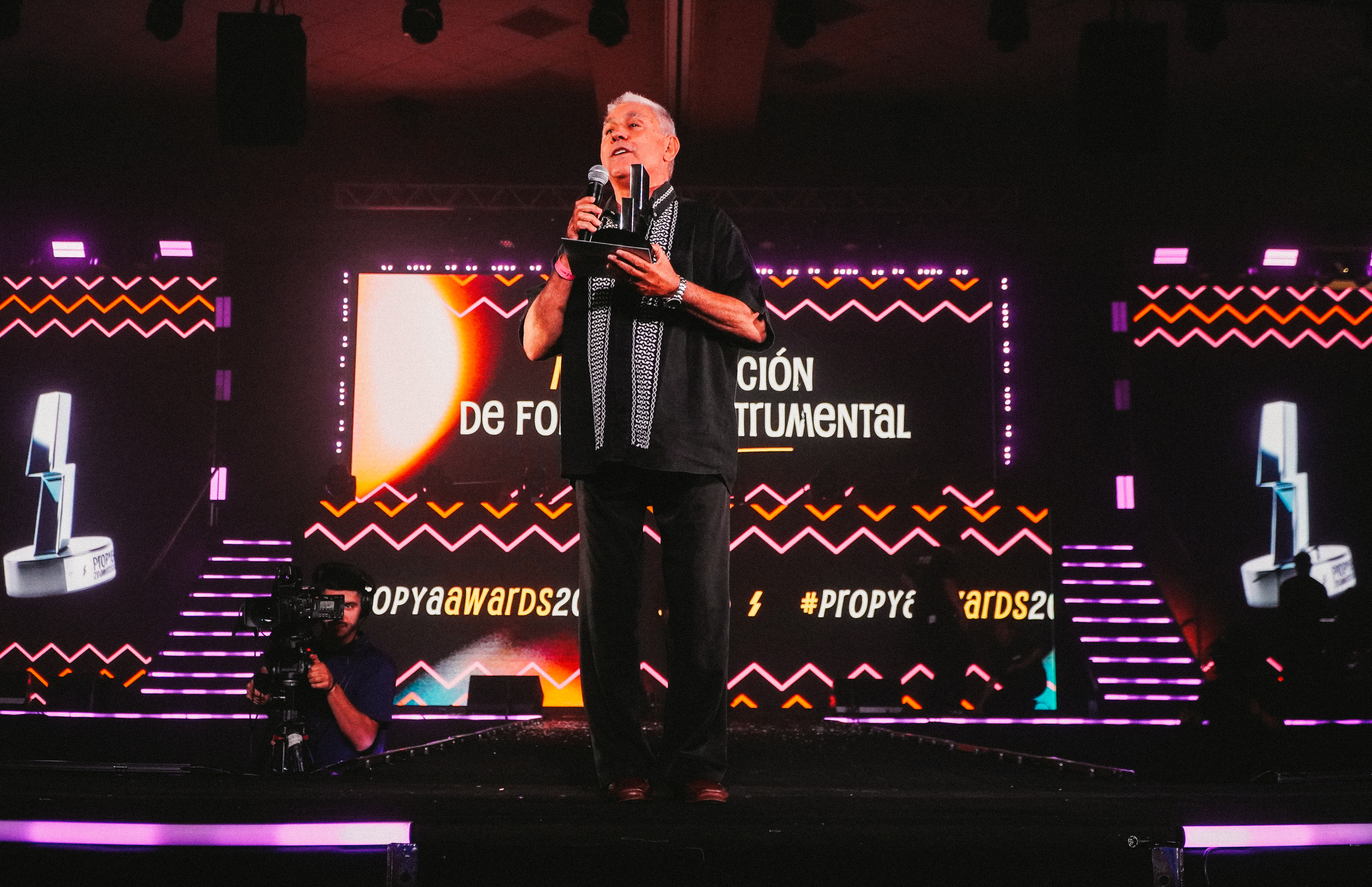 Juan Cancio Barreto obtuvo el premio a Mejor Tema de Folklore Instrumental.