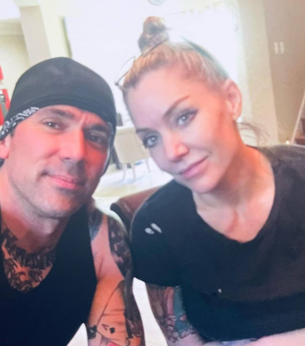 Tammie Frank, la viuda del afamado actor de los "Power Rangers". (FOTO: @tammie_frank)