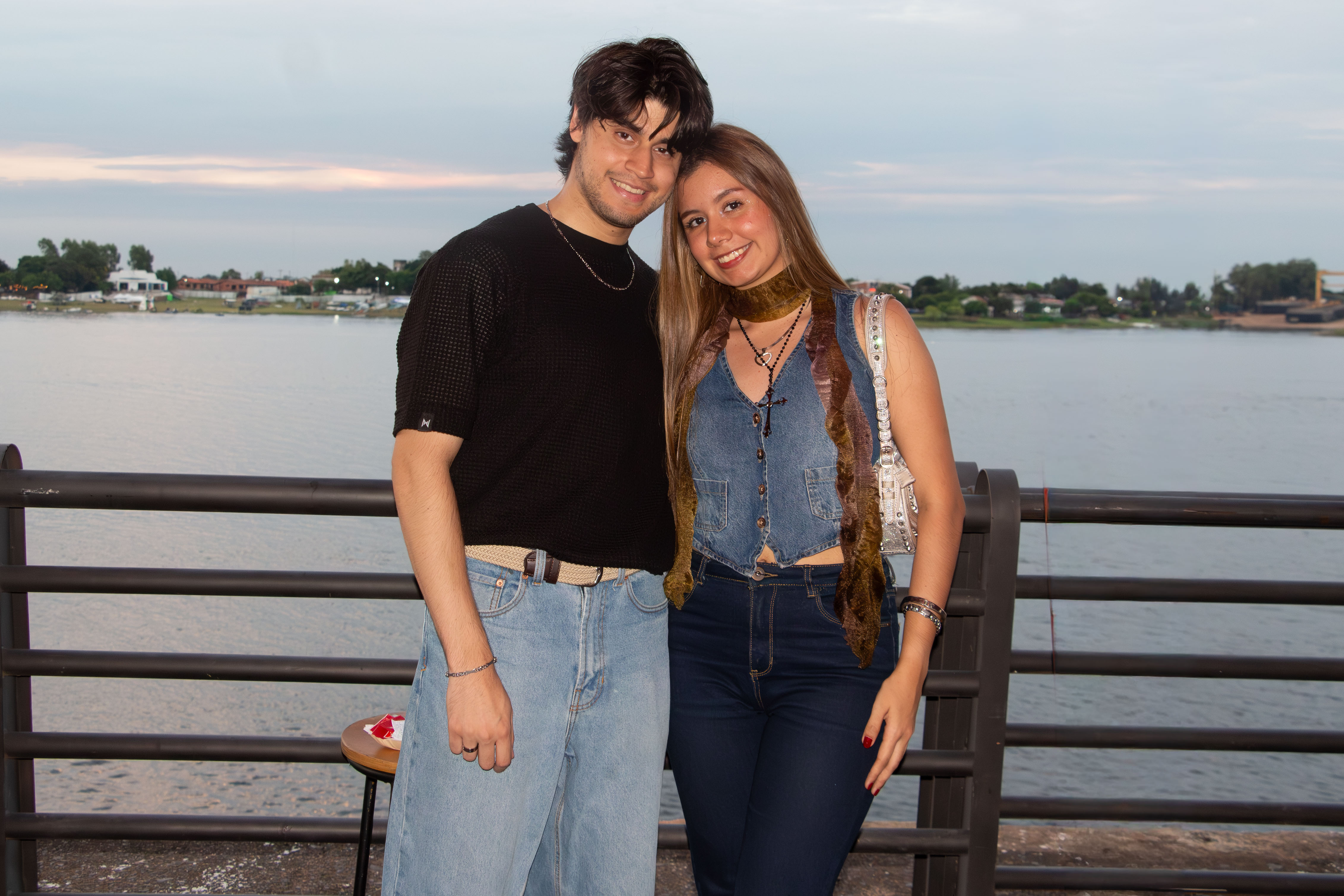 Iván Martínez y Jazmín Fernández.