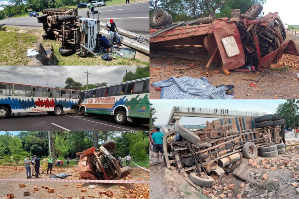 Mas que accidentes, los ocurridos en esta primera quincena de enero en la ruta PY02 parecen ser la "crónica de una tragedia anunciada" por la negligencia y/o corrupción en el sector de control del transporte terrestre.