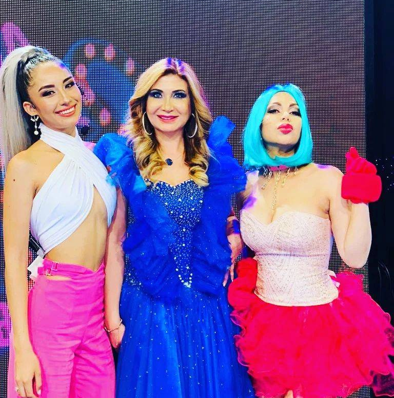 Lorena Martínez, en su faceta de jurado de un reality de la Tv boliviana. (FOTO: Gentileza)