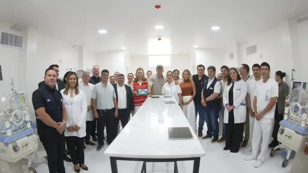 Sala de UTI inaugurada en el Hospital de Villarrica.