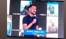 El testimonio de Mateus fue transmitido por plataformas digitales.