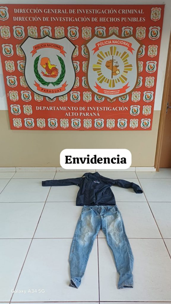 La evidencia incautada. Foto: Gentileza.