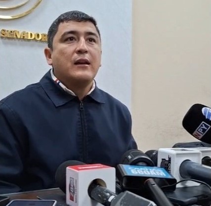 El senador José Oviedo es el proyectista de esta iniciativa. Foto: Captura