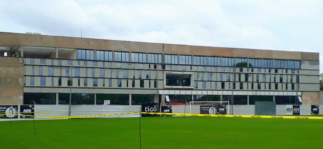 Vista del futuro Centro de Entrenamiento del Decano.
