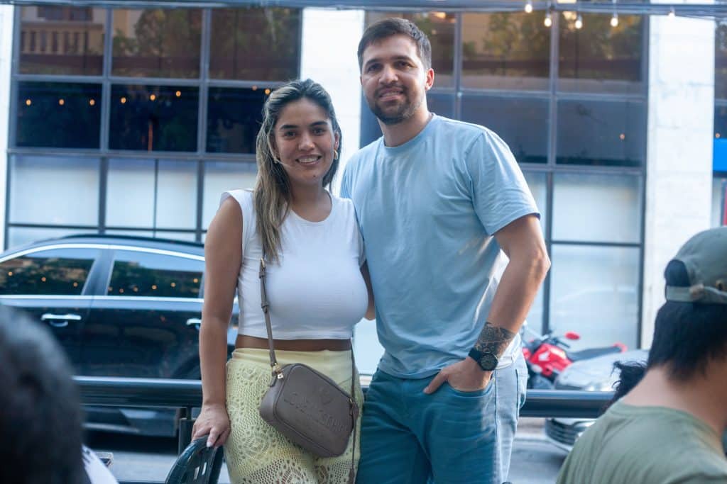 Jessica Argüello y Marcos González.