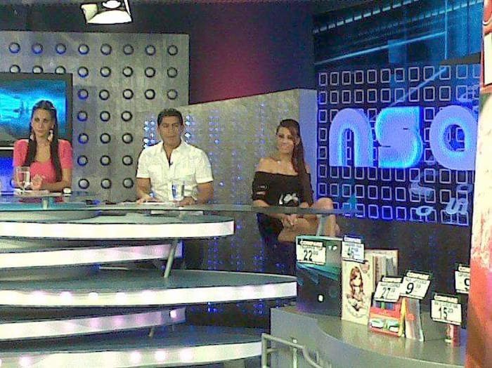 Lía en su momento trabajó como panelista de “No somos ángeles” de Bolivia.