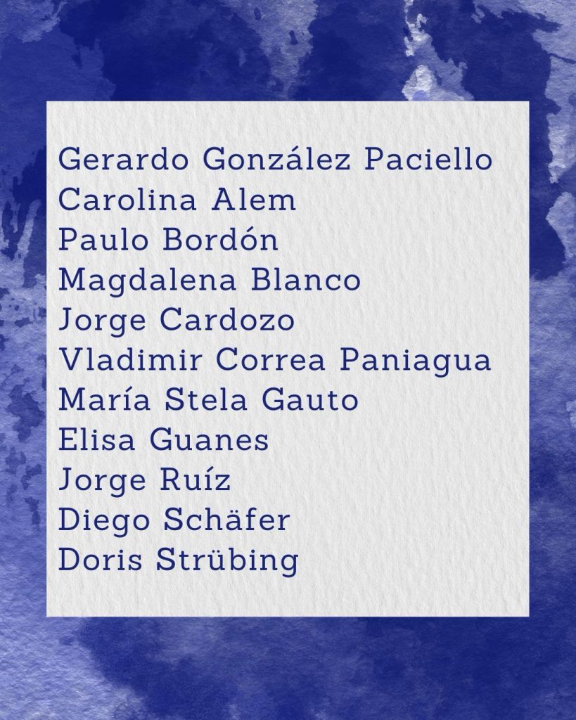 Artistas presentes el 8 y 22 de marzo en La Tribuna.