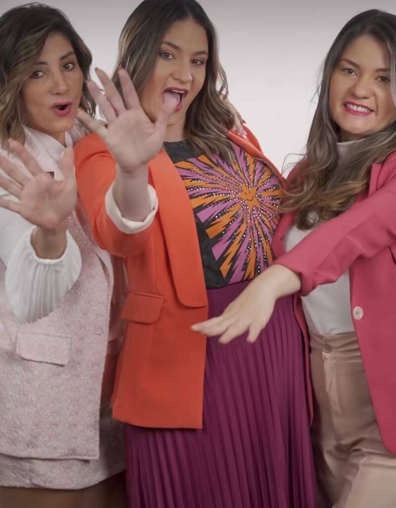 Deisi, Leidi y Shirley Giménez, las tres hermanas se unen para llevar a la pantalla "Entrenando con mamá", un programa creado por Leidi para acompañar a las mujeres en todas las etapas de la maternidad.