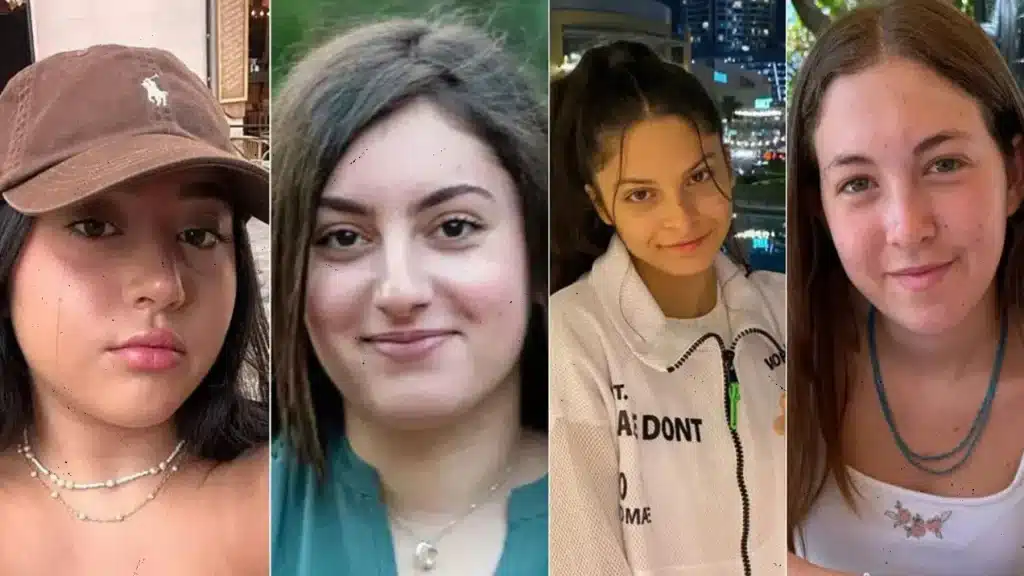 Las cuatro mujeres que prestaban servicio militar obligatorio fueron secuestradas el mismo día.