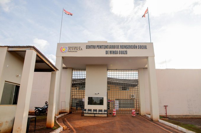 El penal de Minga Guazú es considerada de máxima seguridad. Foto: X Ministerio de Justicia