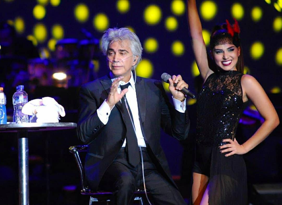 Lorena Rodríguez, la vez que le tocó bailar para el "Puma" Rodríguez. (FOTO: @lorerodriguezpy)