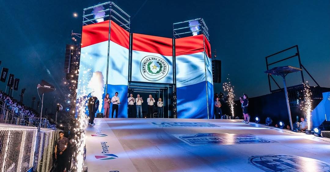 WRC Rally del Paraguay: la largada simbólica dio inicio al mejor rally del mundo. Foto: WRC Rally del Paraguay.
